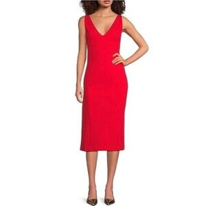 tummy control cocktail dress Floral Tummy Control Wrap Midi Dress – GRAND LONDON main image 1